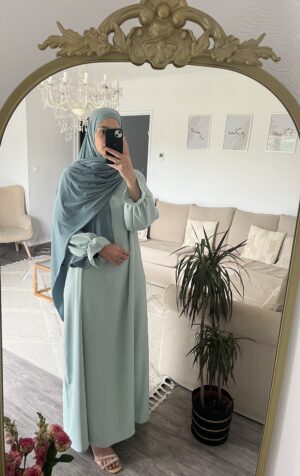Abaya Ayla - Vert d'eau