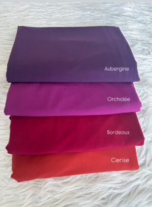 Jersey Luxe Premium - Nuance Red Bordeaux