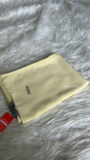 Crêpe Luxe - Nuance Jaune pastel