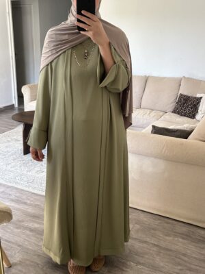 Ensemble Kimono - Vert sauge