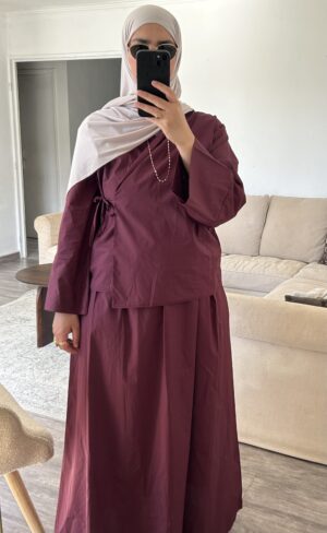 Ensemble Jupe - Burgundy