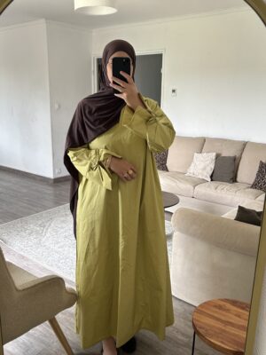 Robe Nora - Pistache