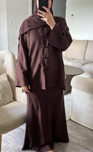 Ensemble Jupe - Marron