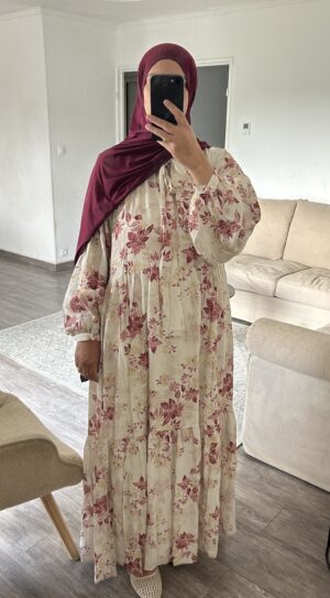 Robe Sirine - Burgundy